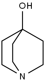 1-azabicyclo[2.2.2]octan-4-ol Struktur