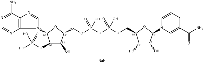 BETA-NADPH TETRASODIUM SALT Structure