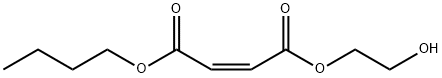 butyl 2-hydroxyethyl maleate Structure
