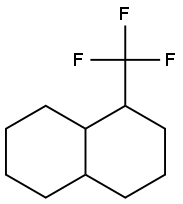 Perfluoromethyldecalin 化学構造式