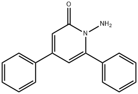 1-AMINO-4,6-DIPHENYL-1,2-DIHYDROPYRIDIN-2-ONE 结构式