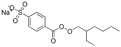 SODIUM4-(2-ETHYLHEXYLOXYCARBOXY)BENZENESULFONATE Structure
