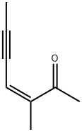 3-Hepten-5-yn-2-one, 3-methyl-, (3Z)- (9CI) 化学構造式