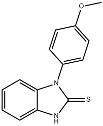 1-(4-METHOXY-PHENYL)-1H-BENZOIMIDAZOLE-2-THIOL Structure