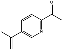 Ethanone, 1-[5-(1-methylethenyl)-2-pyridinyl]- (9CI) Structure