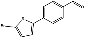 4-(5-Bromothiophen-2-yl)benzaldehyde Structure
