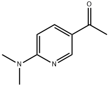 Ethanone, 1-[6-(dimethylamino)-3-pyridinyl]- (9CI) Structure