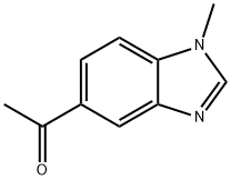 Ethanone, 1-(1-methyl-1H-benzimidazol-5-yl)- (9CI) Structure