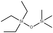 1,1,1-triethyl-3,3,3-trimethyldisiloxane 化学構造式