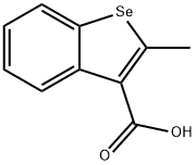 2-Methylbenzo[b]selenophene-3-carboxylic acid 结构式