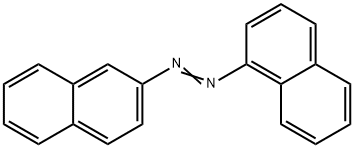 1,2'-Azobisnaphthalene,2653-63-6,结构式