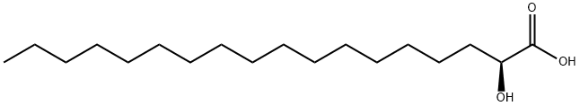 (S)-2-Hydroxyoctadecanoic acid,26531-80-6,结构式