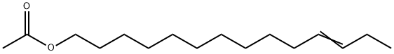 十四碳-11-烯-1-基乙酸酯,26532-95-6,结构式