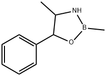 2,4-Dimethyl-5-phenyl-1,3,2-oxazaborolidine Structure
