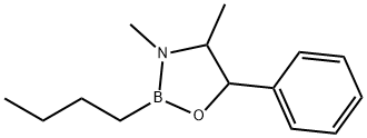 2-Butyl-3,4-dimethyl-5-phenyl-1,3,2-oxazaborolidine Structure