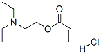 2-(diethylamino)ethyl acrylate hydrochloride 结构式