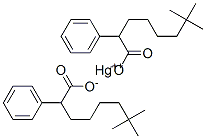 (新癸酸根合-O)苯基汞, 26545-49-3, 结构式