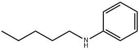 N-正戊基苯胺,2655-27-8,结构式