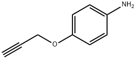 4-(2-propyn-1-yloxy)aniline(SALTDATA: HCl) Structure