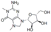 1,7-dimethylguanosine,26624-46-4,结构式