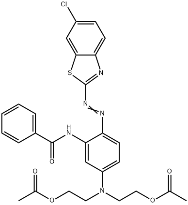 ディスパズ　レッド２０６ 化学構造式