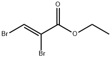 Ethyl-(Z)-2,3-dibromopropenoate Structure