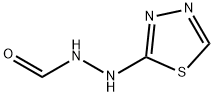 Hydrazinecarboxaldehyde,  2-(1,3,4-thiadiazol-2-yl)-  (9CI) Structure