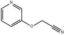 Acetonitrile, (3-pyridinyloxy)- (9CI) Struktur