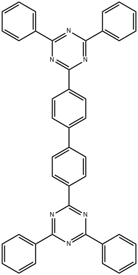 4,4'-bis(4,6-diphenyl-1,3,5-triazin-2-yl)biphenyl Structure