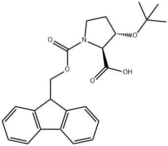 (2S,3S)-3-(tert-Butoxy)-1-[(9H-fluoren-9-ylmethoxy)-carbonyl]pyrrolidine-2-carboxylic acid
