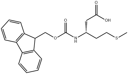 FMOC-Β-HOMOMET-OH, 266359-48-2, 结构式