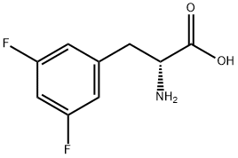 3,5-Difluoro-D-phenylalanine Struktur