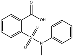 2-{[METHYL(PHENYL)AMINO]SULFONYL}BENZOIC ACID|2-[甲基(苯基)氨磺酰基]苯甲酸