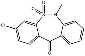 3-Chloro-6-methyl-dibenzo[c,f][1,2]thiazepin-11(6H)-one 5,5-dioxide