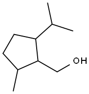 2-Methyl-5-(1-methylethyl)cyclopentane-1-methanol,26645-66-9,结构式