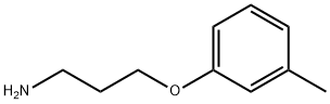 3-(3-METHYLPHENOXY)PROPAN-1-AMINE HYDROCHLORIDE Struktur