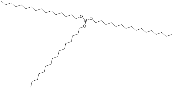 BORIC ACID TRI-N-HEXADECYL ESTER Structure