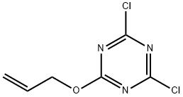 2-(allyloxy)-4,6-dichloro-1,3,5-triazine 结构式