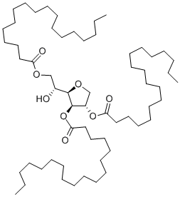 脱水山梨醇三硬脂酸酯,26658-19-5,结构式