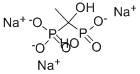 (1-羟亚乙基)双膦酸三钠盐, 2666-14-0, 结构式