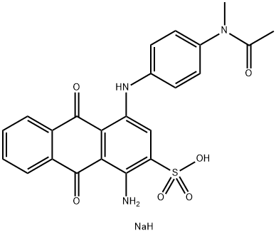 酸性蓝41, 2666-17-3, 结构式