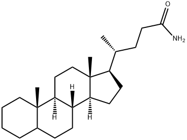 コラン-24-アミド 化学構造式