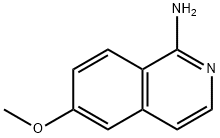 1-AMino-6-Methoxyisoquinoline Struktur