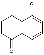 5-Chloro-1-tetralone Structure
