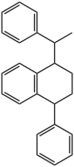 1E-PHENYL-4E-(1-PHENYLETHYL)-1,2,3,4-TETRAHYDRONAPHTHALENE 结构式