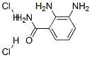 2,3-二氨基苯甲酰胺二盐酸盐, 266993-72-0, 结构式