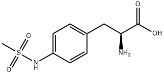 4-甲磺酰氨基-L-苯丙氨酸,266999-21-7,结构式