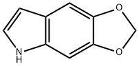 5,6-亚甲基二氧基吲哚, 267-48-1, 结构式