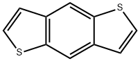 ベンゾ[1,2-b:4,5-b']ジチオフェン 化学構造式