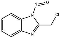 Benzimidazole, 2-(chloromethyl)-1-nitroso- (8CI) 结构式